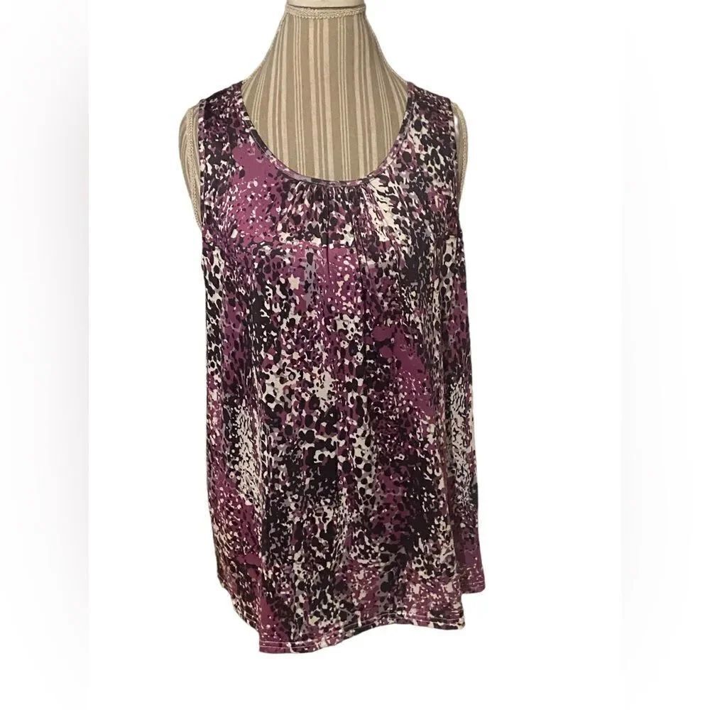Kim Rogers size 1X tank top excellent condition see pics